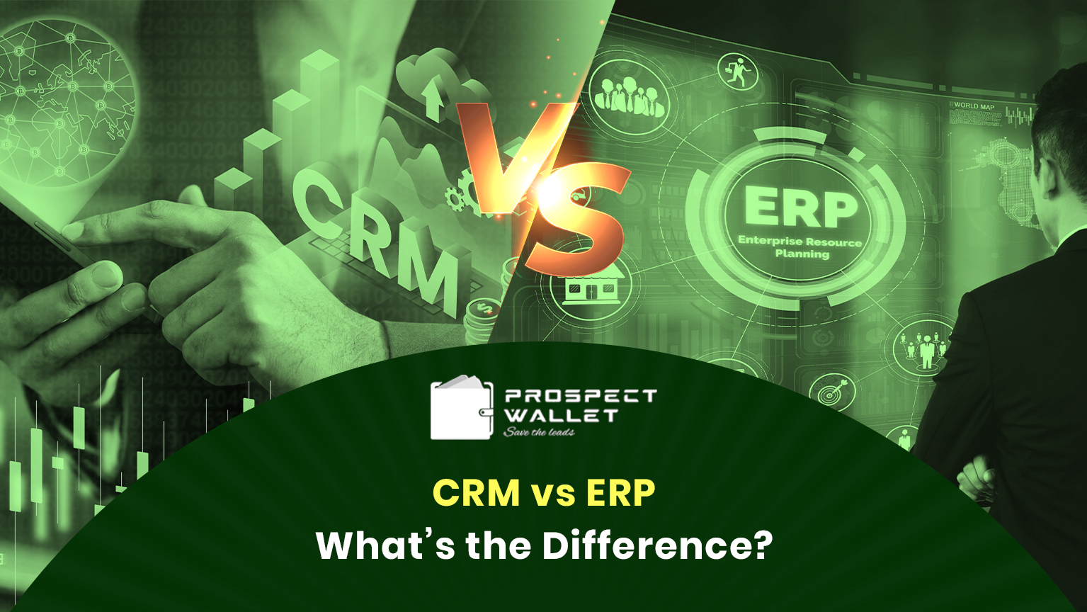 Difference between CRM Vs ERP