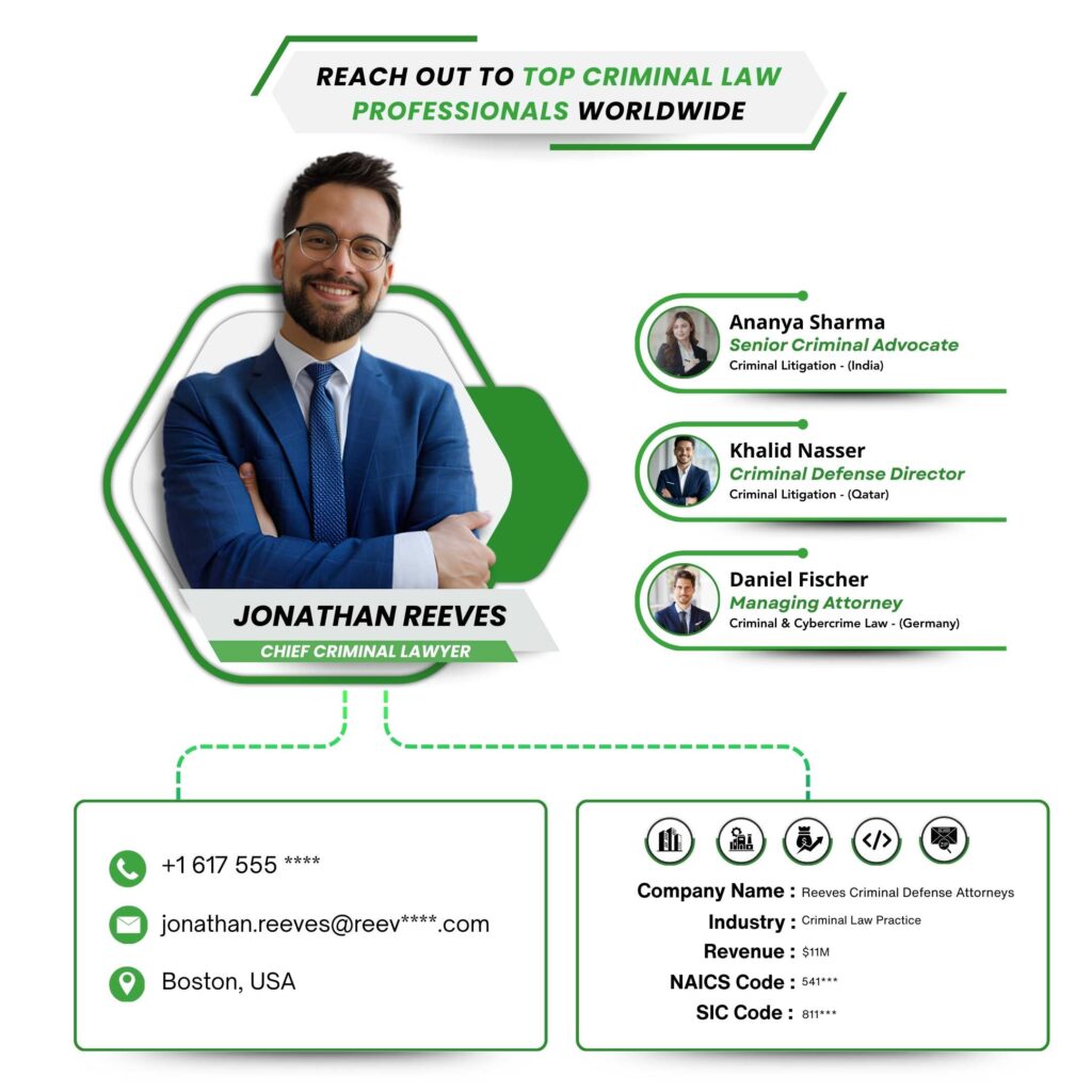 Criminal Lawyers Email List by PW