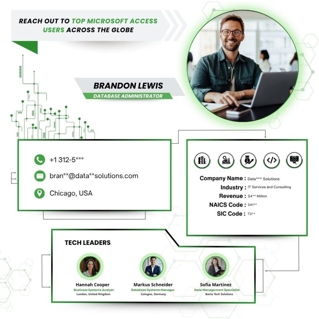 Microsoft Access Users Email List