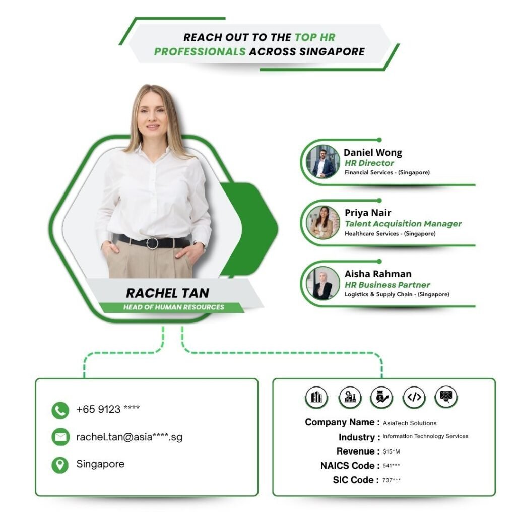 Reach out to the Top HR Professionals across Singapore