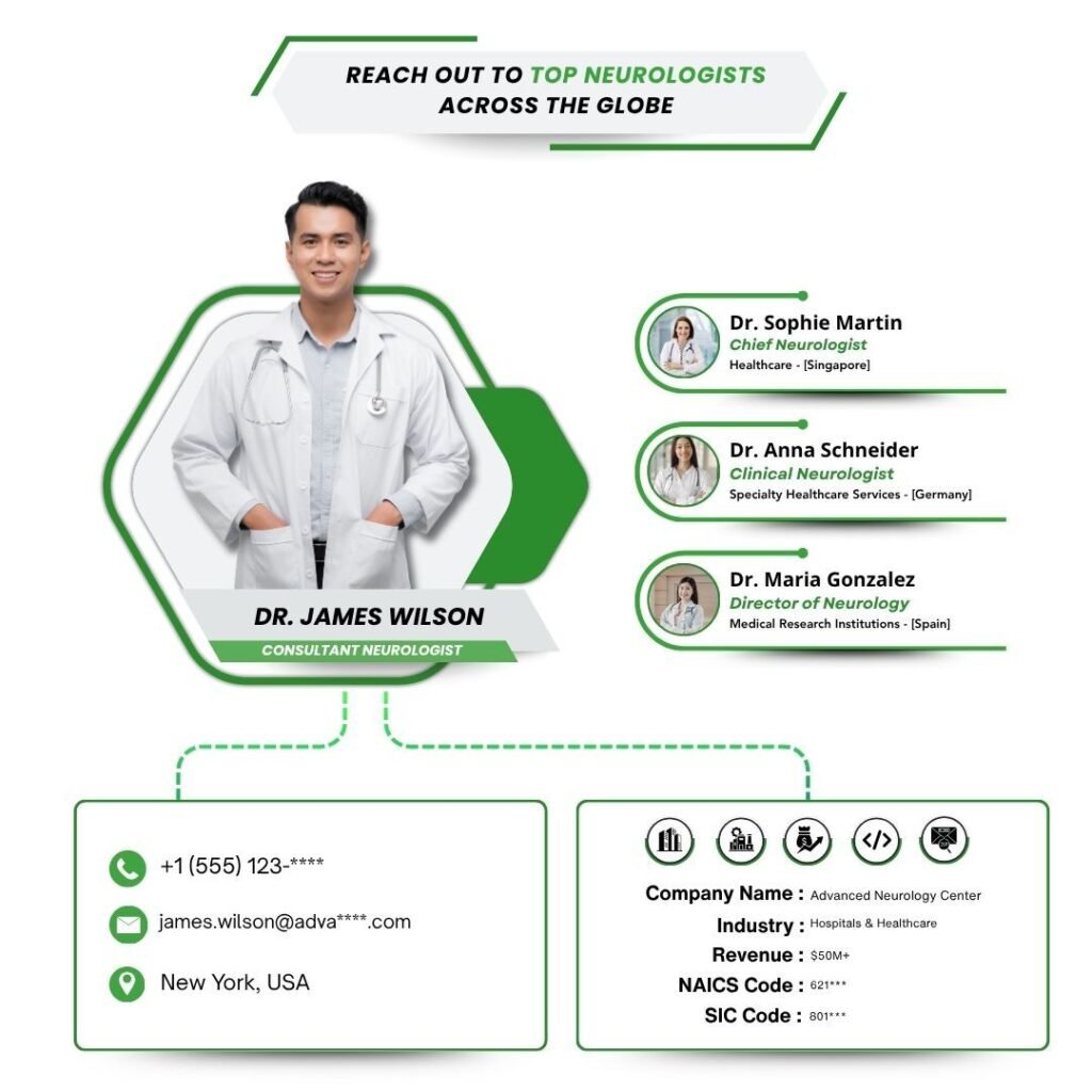 Reach Out to Top Neurologists Across the Globe
