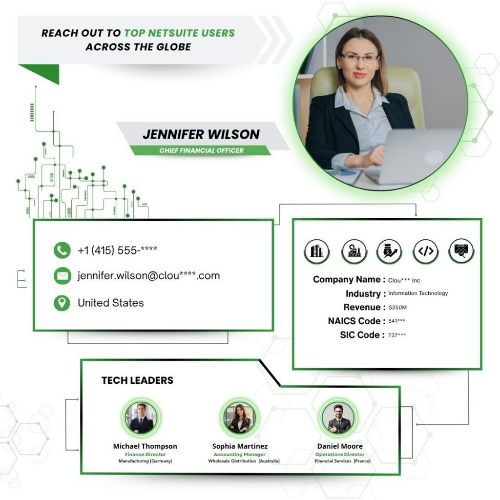 Reach Out to Top NetSuite Users Across the Globe