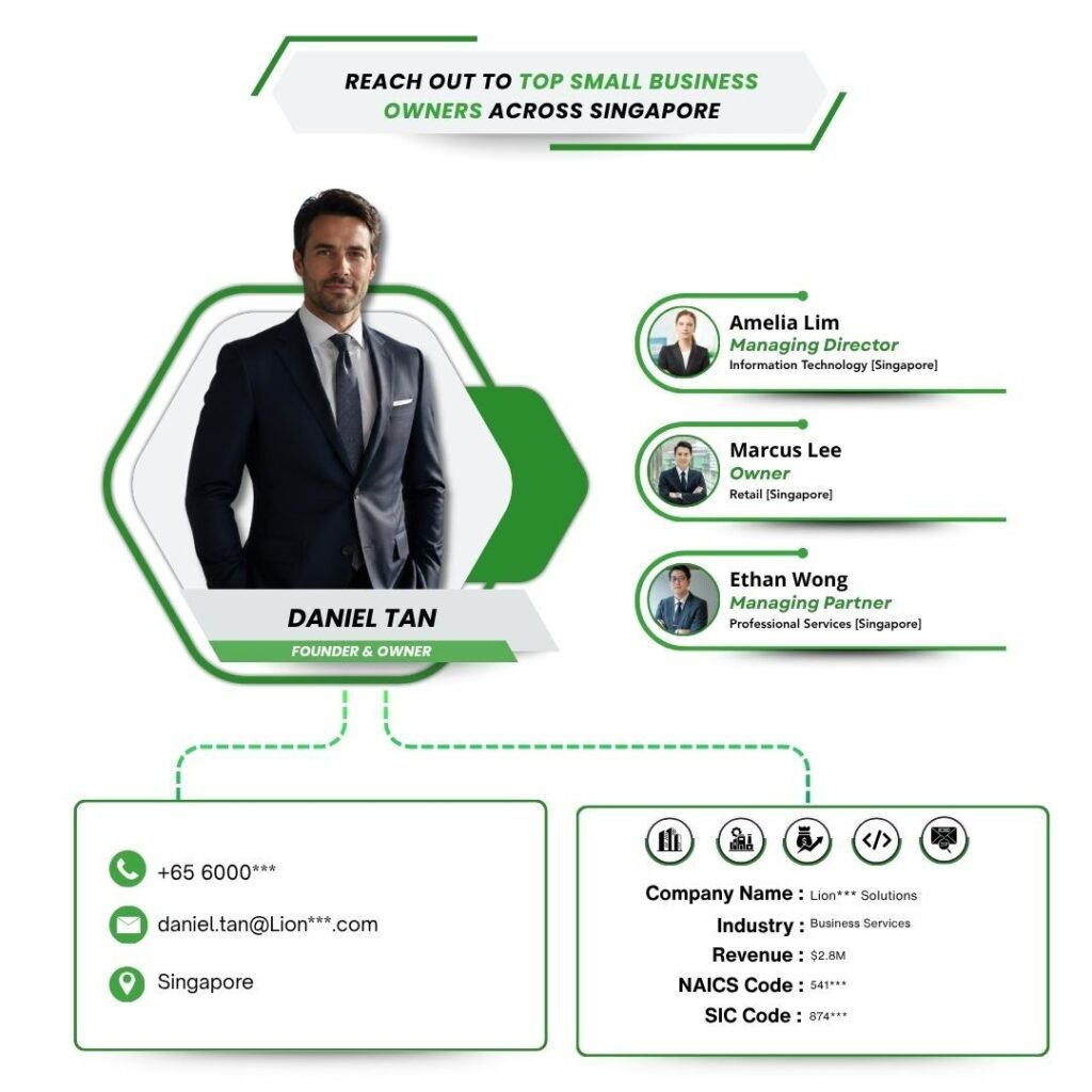 Reach Out to Top Small Business Owners Across Singapore